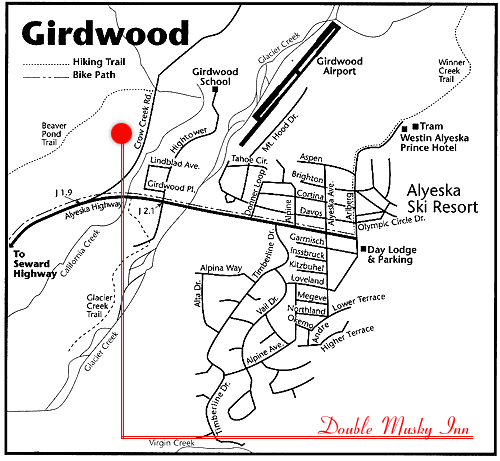Girdwood Map